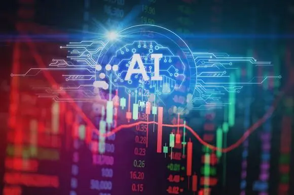 AI and semiconductor charts showing slowdown due to inflation fears
