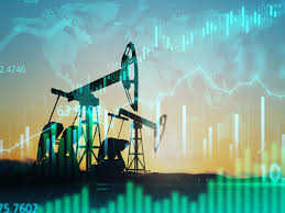 Oil price charts reacting to geopolitical tensions and strong U.S. economic data
