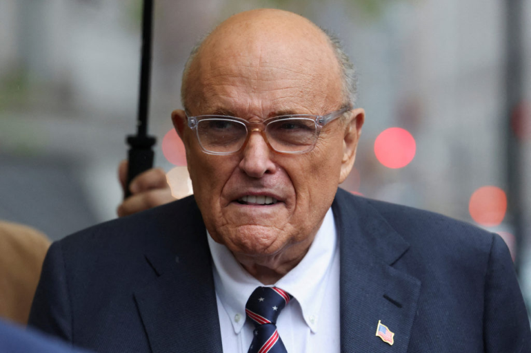 Rudy Giuliani hospitalized in critical but stable condition